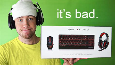 Tommy Hilfiger released a "Gaming Kit"... - YouTube