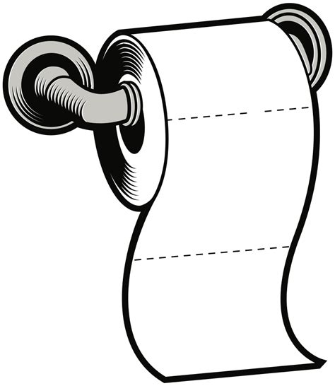 OnlineLabels Clip Art - Toilet Paper