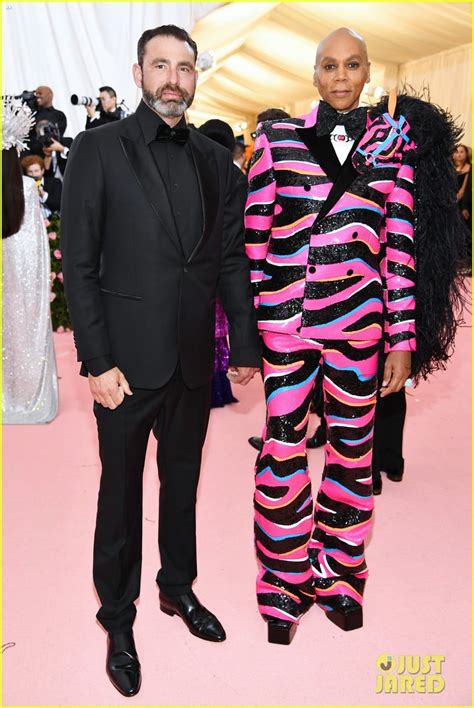 RuPaul is Joined by Husband Georges LeBar at Met Gala 2019: Photo ...