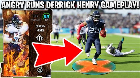 ANGRY RUNS DERRICK HENRY GAMEPLAY! INSANE FREE CARD! - YouTube