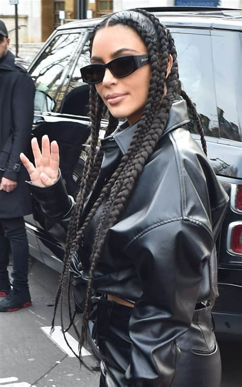 15 Kim Kardashian's Braided Hairstyles - Braid Hairstyles