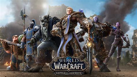 World Of Warcraft Battle For Azeroth Alliance UHD 4K Wallpaper | Pixelz