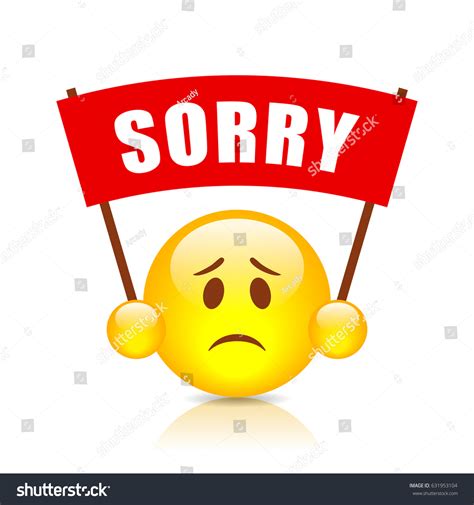 11,734 Sorry Cartoon Images, Stock Photos & Vectors | Shutterstock