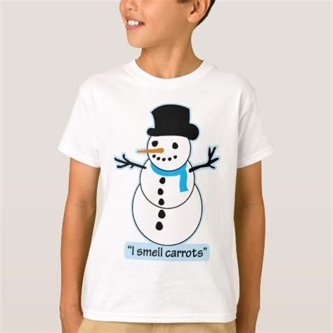 snowman T-Shirt | Zazzle