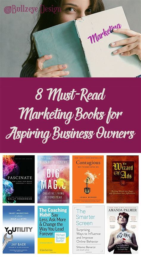 8 Must-Read Marketing Books for Aspiring Business Owners | Bullzeye Design