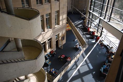 Iowa State University Library atrium fourth floor, 2008 | Flickr