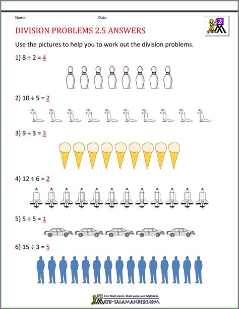 2nd Grade Division Worksheet For Class 2 Worksheet : Resume Examples