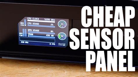 EVERY PC should have one of these! How to make a sensor panel! - YouTube