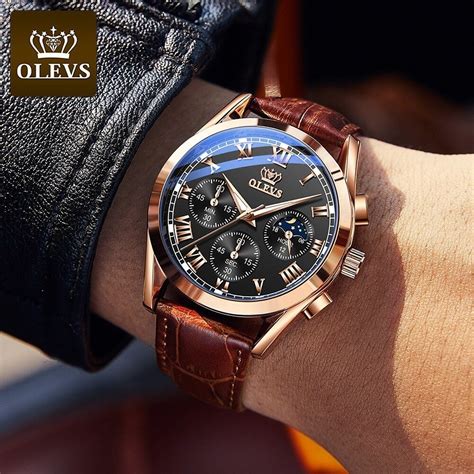 OLEVS Chronograph Watch Luxury Sport - OLEVS WATCHES