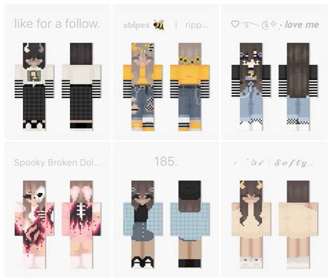 Aesthetic Minecraft Skins Template : Written by macpride sunday, june 2 ...