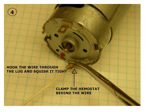 soldering - How to solder wires to a hobby motor - Electrical Engineering Stack Exchange