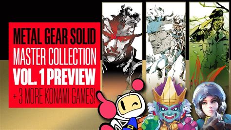 Metal Gear Solid: Master Collection Vol 1 Gameplay Preview + 3 More ...