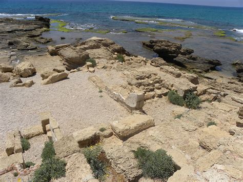 Herod's Palace at Caesarea-Lower Tiers-B | The remains of pl… | Flickr