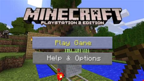 Minecraft PS2 Edition | Title Screen - YouTube