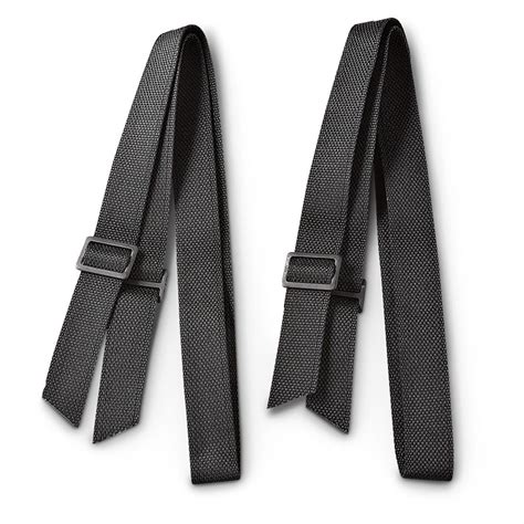 2 - Pk. of Nylon M16 Slings, Black - 207378, Gun Slings at Sportsman's Guide