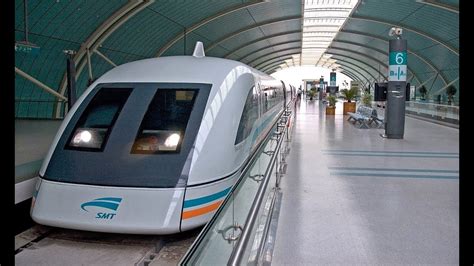 Shanghai Pudong Airport Maglev Train - Full trip - YouTube