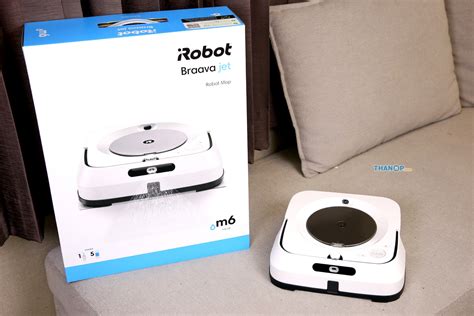 irobot-braava-jet-m6-and-box - Thanop.com