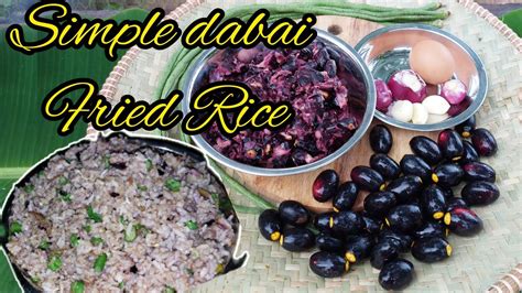 Dabai Fried Rice// One Of The Most Precious Season Fruit In Borneo ...