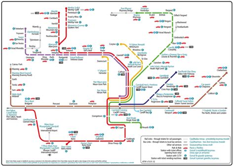 Transit Maps: Submission – Official Map: Valleys & Cardiff Local Routes ...