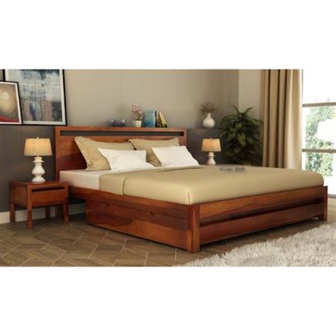 Modern Box Wooden Bed, Size: 6x7 Feet at Rs 36000 in Nagpur | ID ...