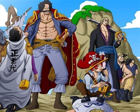 One Piece Manga: Gold Roger Crew