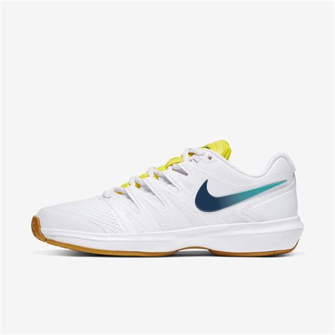 Nike Womens Air Zoom Prestige Tennis Shoes - White/Blue Valerian ...