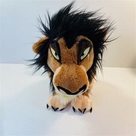 Disney The Lion King Scar Plush 14" Stuffed Animal Excellent Condition ...