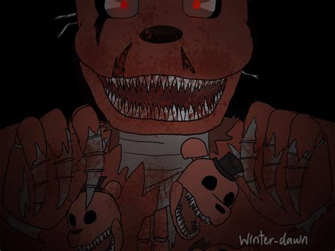 freddy fnaf 4 (scary contest) by winter-dawn on DeviantArt