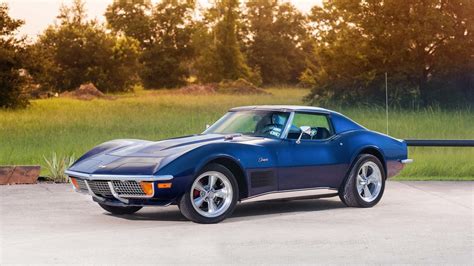 1972, Chevrolet, Corvette, c3 , Resto, Mod, Cars, Blue Wallpapers HD / Desktop and Mobile ...