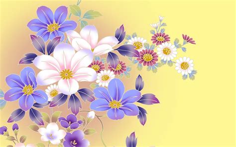 Download Floral Artistic Flower HD Wallpaper