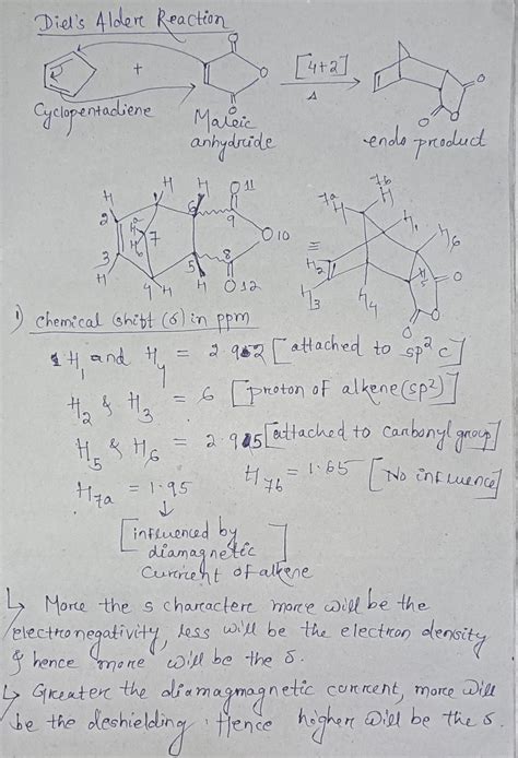 [Solved] Diels- Alder reaction of Maleic anhydride with cyclopentadiene This... | Course Hero