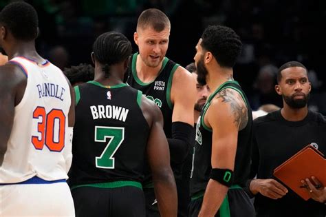 Kristaps Porzingis credits Celtics star for clutch-game success ...