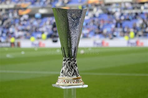 UEFA Europa League trophy editorial image. Image of atletico - 117923695