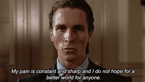 My Workout Routine, As Told By ‘American Psycho’ GIFs | Thought Catalog