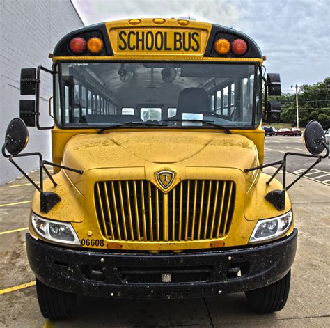 Front Of School Bus | Taken at Gordon Cooper | Josh | Flickr