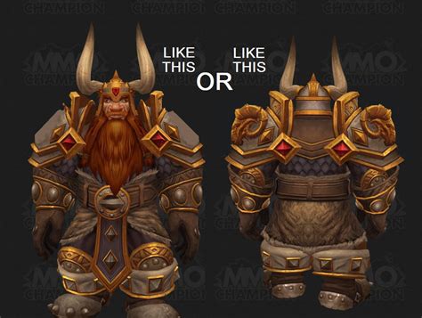 Dwarf Heritage Armor, Patch 8.1 - Solo Queue for Legion Raids - MMO ...