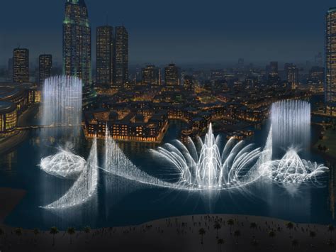 La Vie Digitale: The Dancing Fountain in Dubai