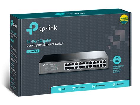 TL-SG1024D | 24-Port Gigabit Desktop/Rackmount Switch | TP-Link Israel