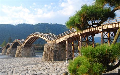 Arched wooden bridge wallpaper | travel and world | Wallpaper Better