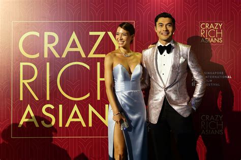 Henry Golding and Wife Liv Lo at Crazy Rich Asians Premiere | POPSUGAR Celebrity