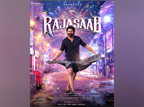 Prabhas announces new horror film 'The Raja Saab', check out first look ...