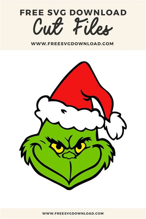 Grinch free SVG, Merry Christmas svg, Santa svg, funny Christmas svg ...