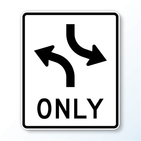 Two-Way Left Turn Only (overhead) – Correction Enterprises