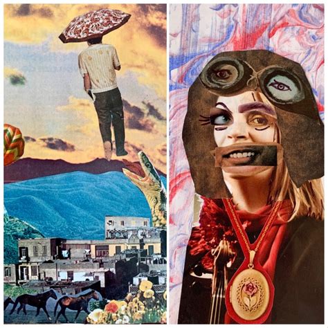 Surrealism Inspired Collage Artworks - THAT ART TEACHER Learn how to ...