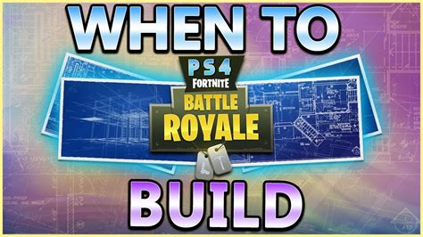 Fortnite BUILDING Tips on PS4 - YouTube