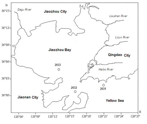 Investigation sites in Jiaozhou Bay | Download Scientific Diagram