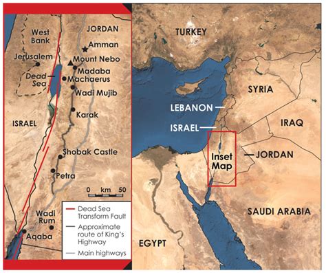 Travels in Geology: The King's Highway: The crossroads of ancient Jordan