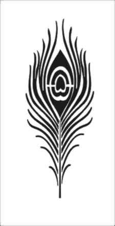 Peacock feather – The Stencil Company