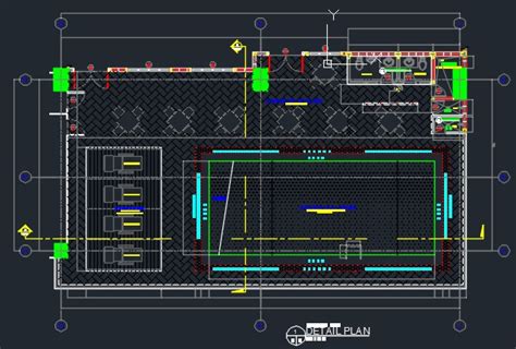 Swimming Pool Plan Section And Details - Files, Plans and Details