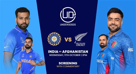 India vs Afghanistan Live Screening (World cup)